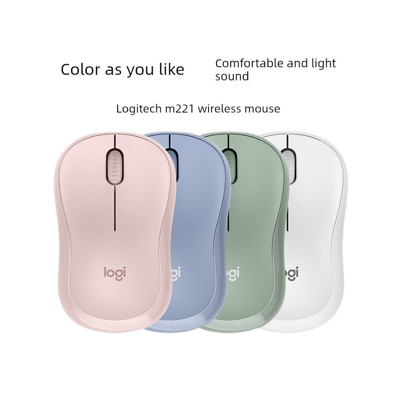 chuột không dây chuột không dây gaming Logitech Light Tone Series M221 Wireless Mouse M221 Light Ton