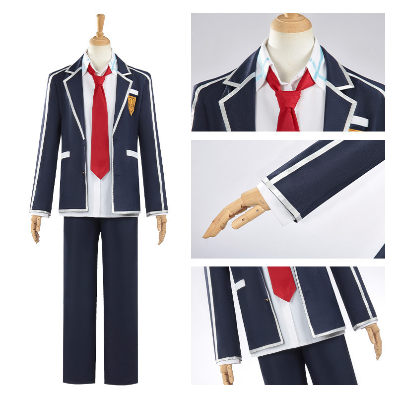 Sword Art Online Asuna & Kirito - Trang Phục Cosplay Đồng Phục Trường Học Full Set