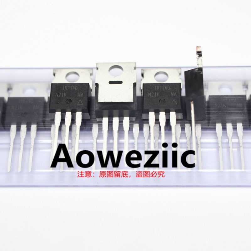 10 Chiếc 100% Mới Nhập Khẩu Chính Hãng IRF740PBF IRF740 TO-220 MOS FET 10A 400V