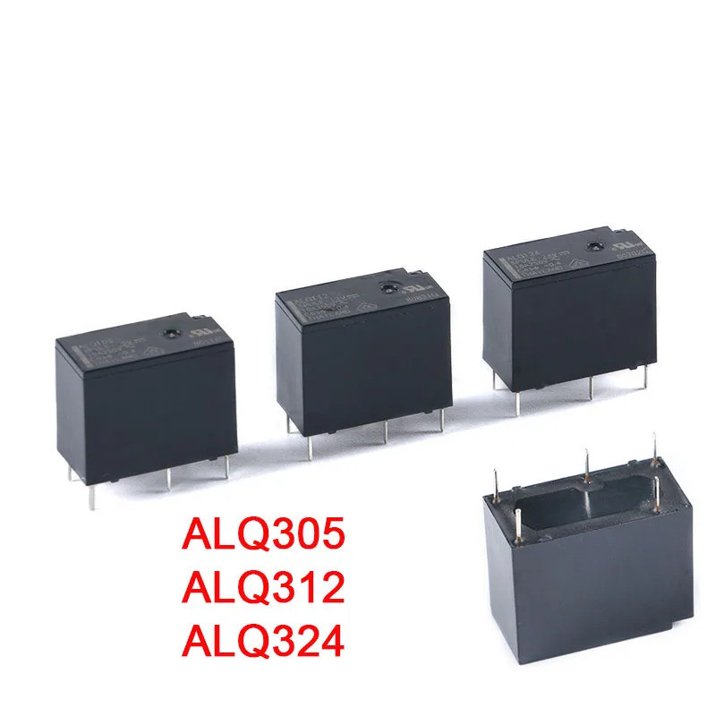 5 Cái / Lô Rơle ALQ305 ALQ312 ALQ324 JQ1AP-5V-F JQ1AP-12V-F JQ1AP-24V-F 10A 4PIN