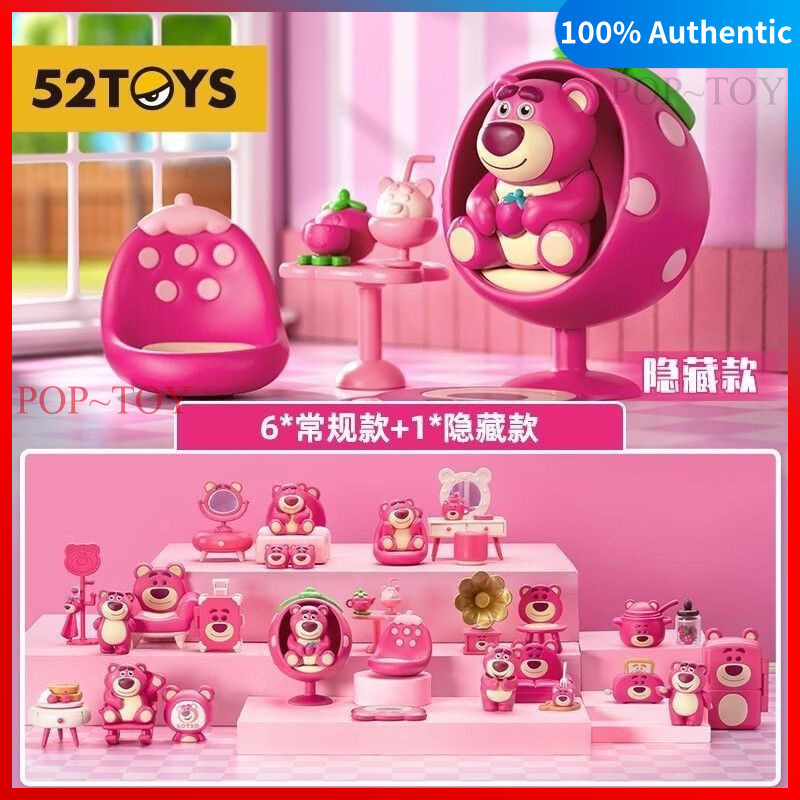 [52TOYS]Disney Lotso's Room Series Blind Box Figure đồ chơi búp bê quà tặng