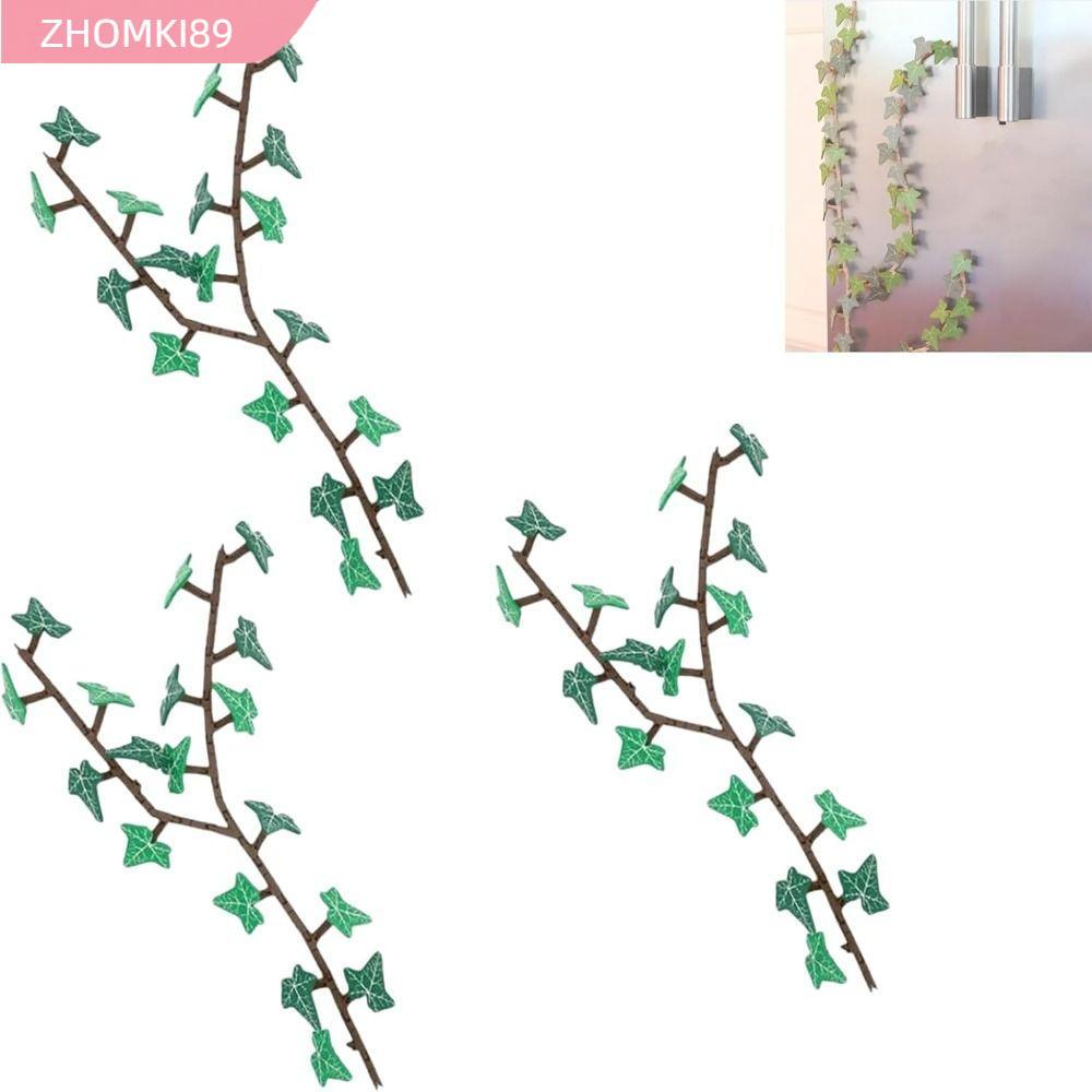 ZHOMKI89 Nam châm Ivy nam châm tủ lạnh, thân cây khớp nối vui nhộn, in bền, trang trí nội thất