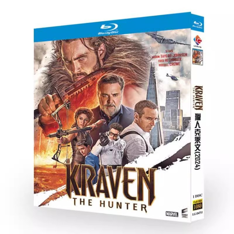 Phim đĩa Blu-ray Kraven the Hunter (2024) 1BD G002