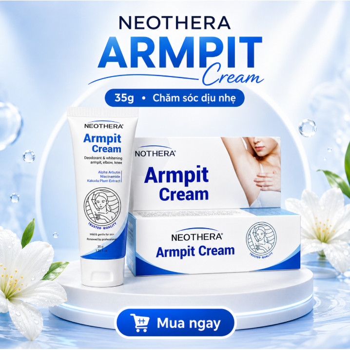 Kem dưỡng hỗ trợ giảm thâm NEOTHERA ARMPIT Cream 35g