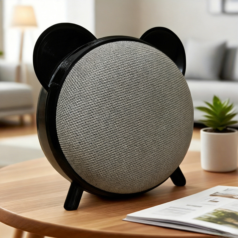 Dành Cho Google Nest / Home Mini Display Stand Mini Loa Thông Minh Bảo Quản Màu Đen Dễ Thương Hình G