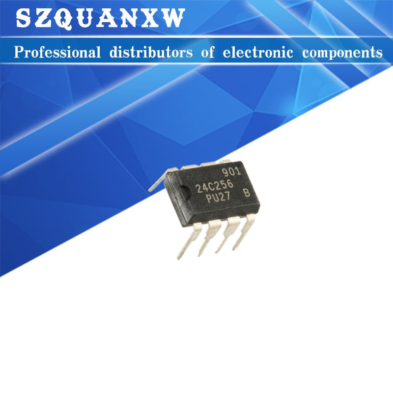 10 Chiếc AT24C256 DIP-8 24C256 AT24C256N DIP AT24C01 AT24C02 AT24C04 AT24C08 AT24C16 AT24C32 AT24C64