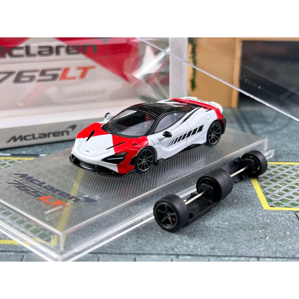 Hàng có sẵn CM Model 1: 64 Mclaren 765LT Mclaren Supercar Hợp kim mẫu xe