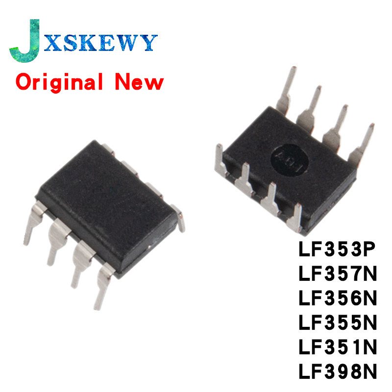 Chip gốc 10 CÁI LF353P DIP-8 LF353N LF353 DIP8 LF357N LF357 LF356N LF356 LF355N LF351N LF356P LF351P