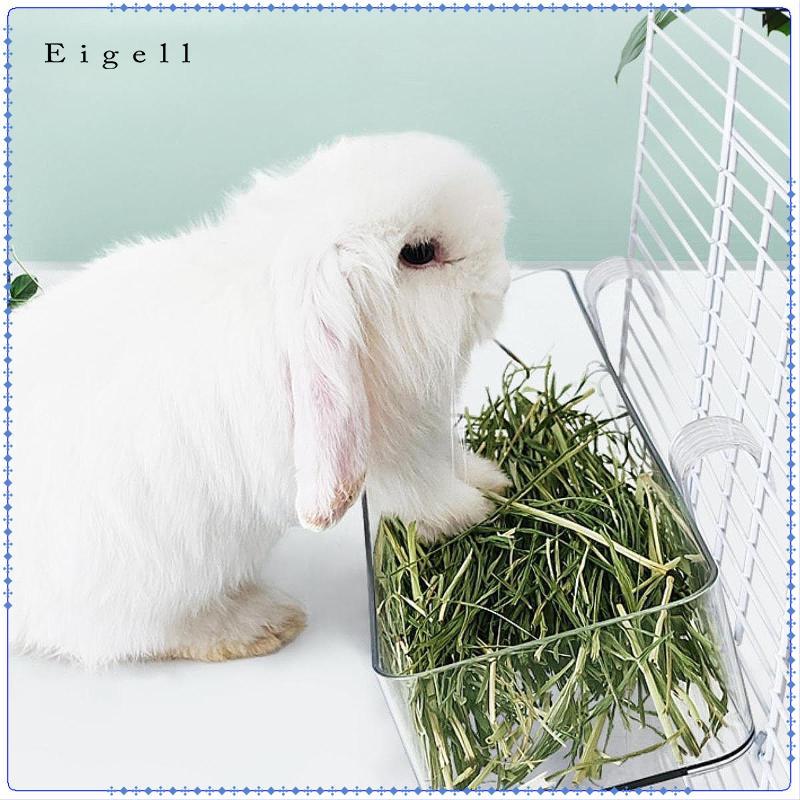 Treo Hay Feeder Rack Grass Dispenser Bunny Hay Feeder Acrylic Hay Manger