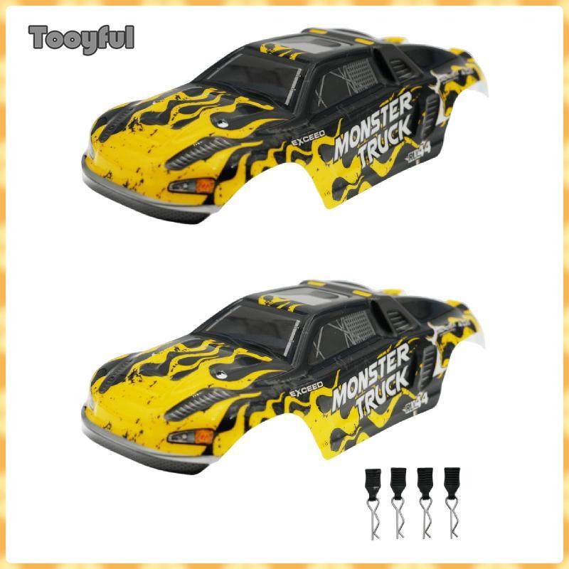 Tooyful RC Vỏ Xe 1 / 16 Tốc Độ Cao 4WD DIY Thân Xe RC Bao Đa Năng Cho PVC Thay Thế Cho Xe 4WD Phụ Ki