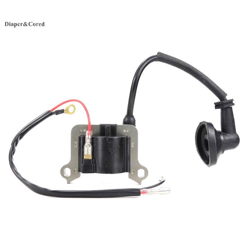 Cuộn dây DIAPER & CORED 1E48F Cuộn dây phù hợp cho 63cc Máy cắt cỏ Máy cắt cỏ 48 Động cơ 48 YTH