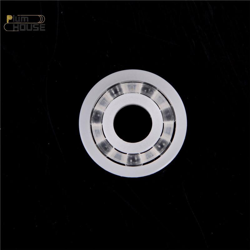 PlumHOUSE 1 CÁI Vòng bi nhựa PP 608 Quả bóng thủy tinh 8 * 22 * 7mm Vòng bi VN
