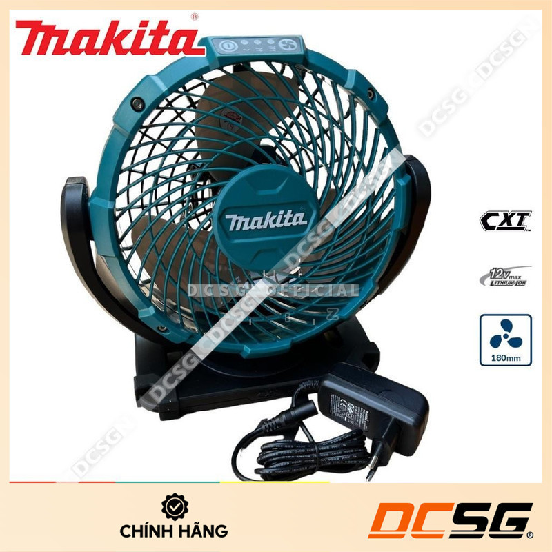 Quạt dùng pin Li-on 12V Max CXT 180mm Makita CF100DZ (chưa pin sạc) [ DCSG ]