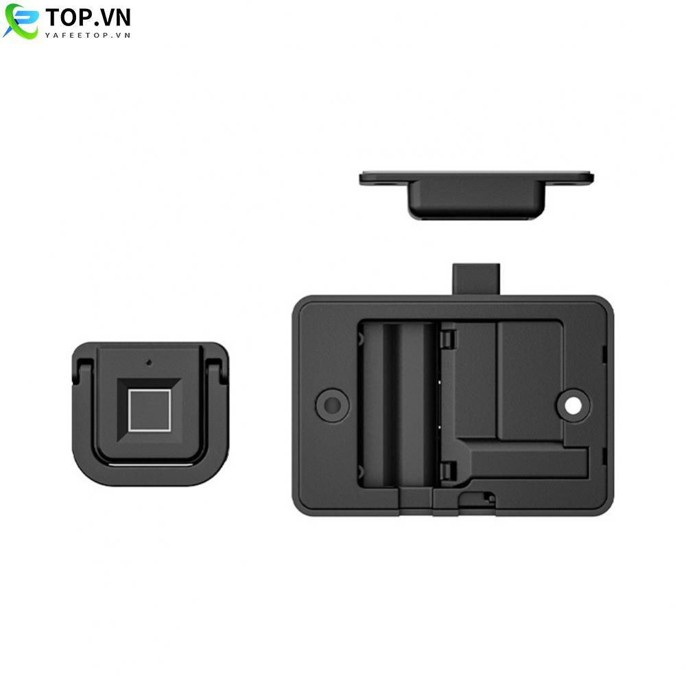 Black Fingerprint Recognition Lock Easy Access for Cabinets and Drawers