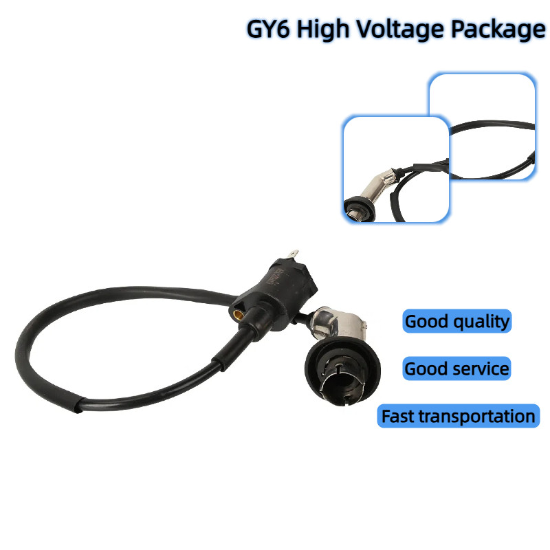 Engine Metal Ignition Coil for GY6/QMB139 150CC & 50CC Chinese Scooters