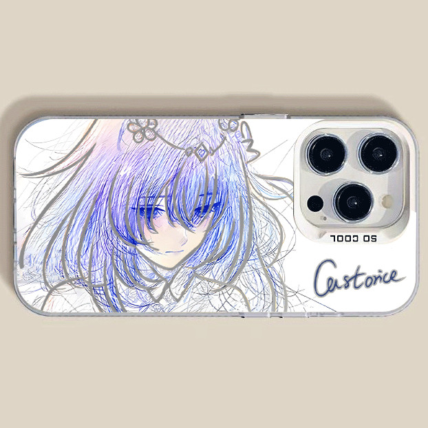 Ốp lưng tương thích Iphone Samsung Vivo hình Castorice Honkai: Star Rail có kiệu ứng IMD IT668