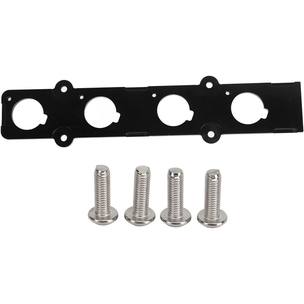 Tấm chuyển đổi cuộn dây trên phích cắm, Tấm chuyển đổi phích cắm cuộn dây kim loại, Tấm chuyển đổi chuyển đổi COP Phù hợp cho Acura B Series B16 (Đen)