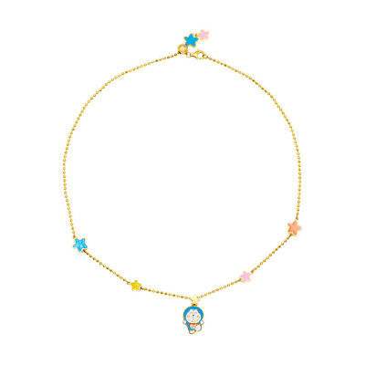 Dây cổ trẻ em Bạc Doraemon | PNJ 0000Y000121