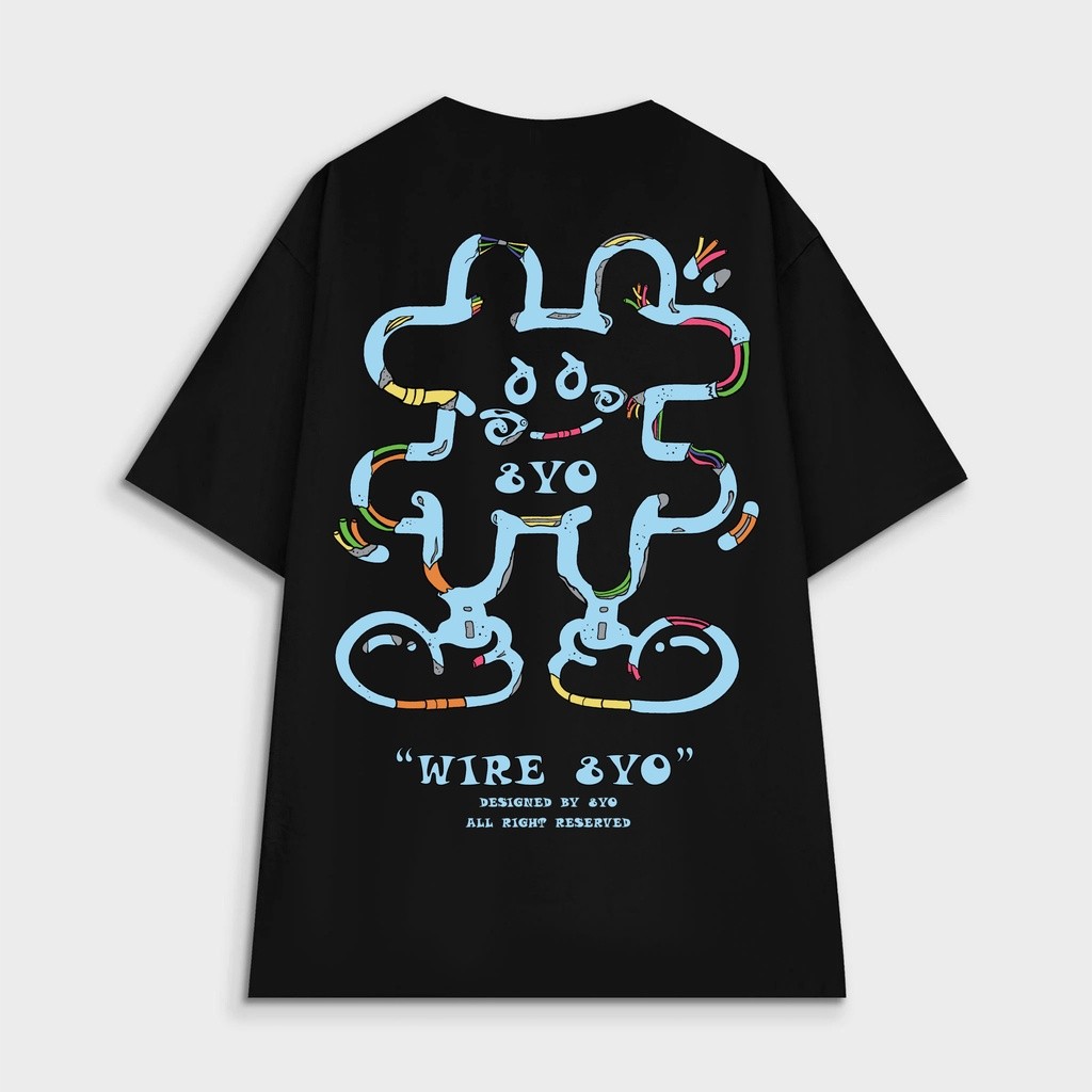 Áo thun 8YO Rớt Mạng Tee - Đen