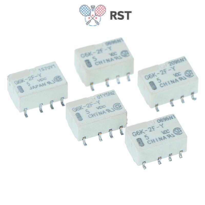 RunSabailTWO 5 chiếc dc 5v smd g6k-2f-y rơle tín hiệu 8pin cho omron rơle Đẹp