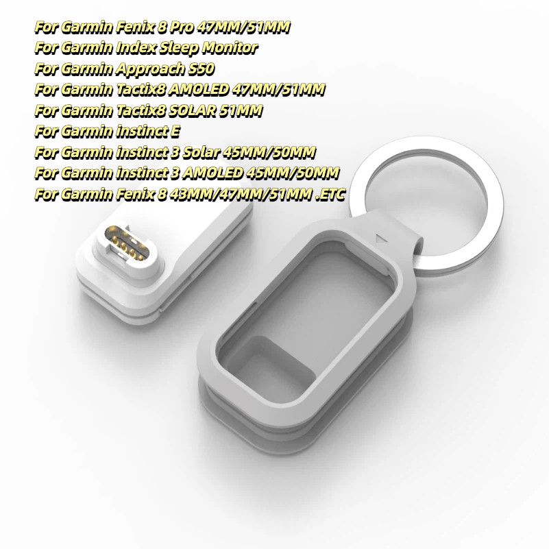 Tương thích với đồng hồ thể thao CORS Bộ chuyển đổi sạc di động PACE3 và PACE Pro USB-C và Garmin Fe