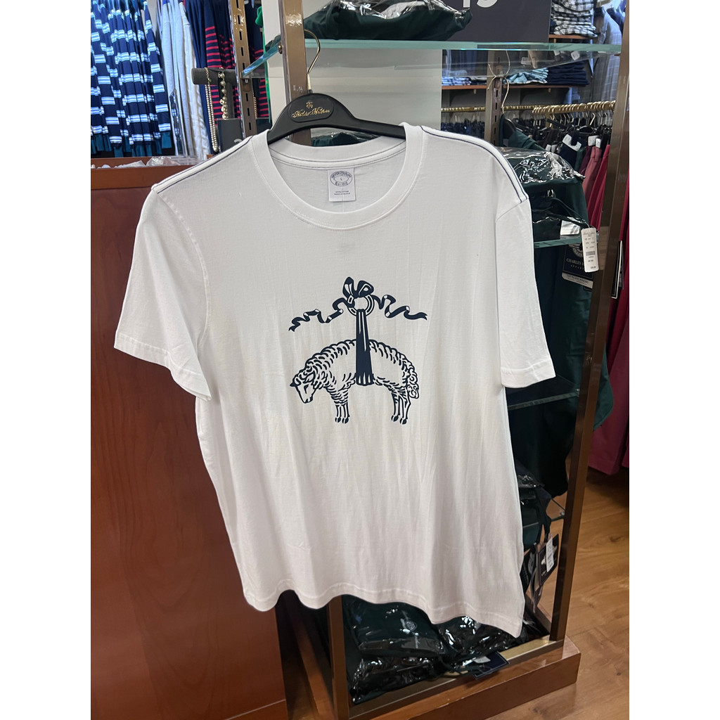 Áo thun nam cổ tròn ngắn tay Brooks Brothers