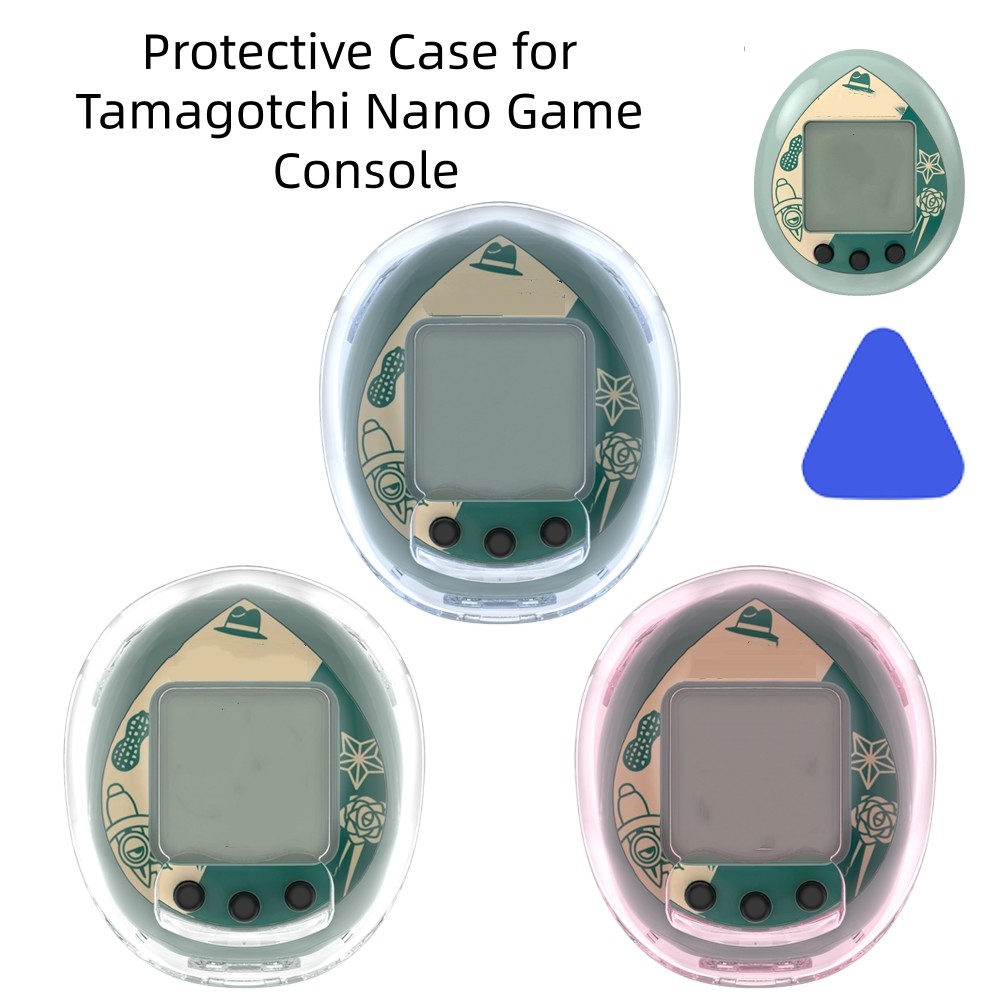 Vỏ bảo vệ trong suốt cho máy chơi Game Tamagotchi Nano - Vỏ bảo vệ chống rơi và chống trầy xước PC