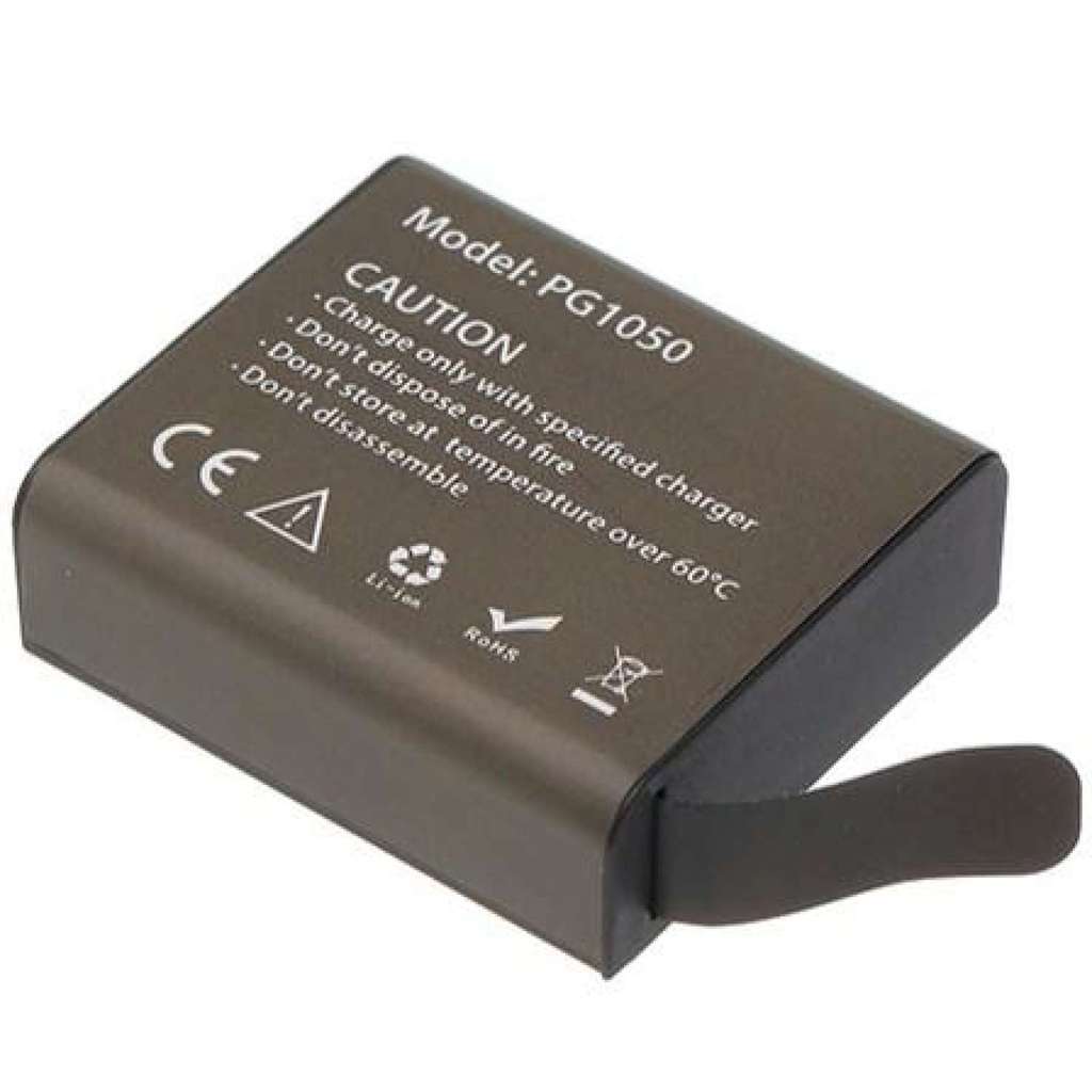 Phụ kiện Camera hành trình - Pin sạc EKEN H9R / H6S / H5S PG1050 3.7V 1050mAh 3.885Wh (Nâu)