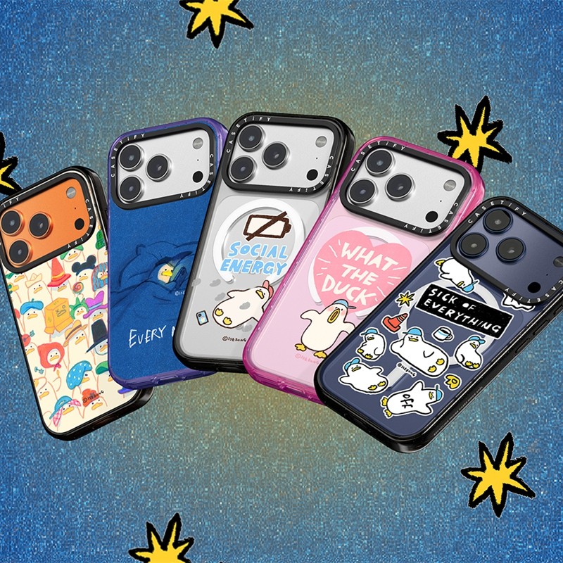 CASETY SSEBONG Gối Lớn Vịt Từ Tính Dành Cho iPhone 17 17Pro Air 16 15 14 13 Plus Pro Max Cứng Trong 