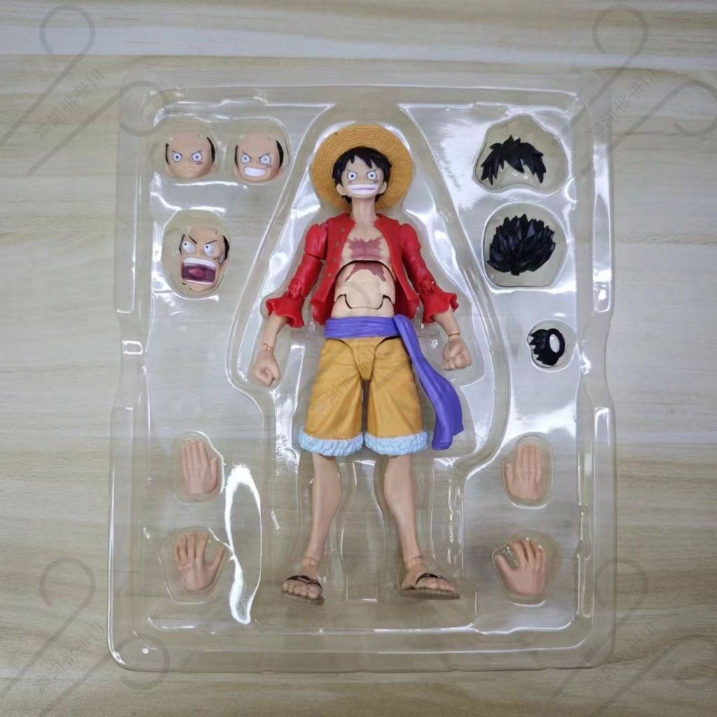 SHF Một Mảnh Năm Tốc Độ Thần Mặt Trời Nika Luffy One Piece One Piece Monchi Trang Trí Thực Hành