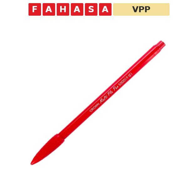 Bút Lông Kim Crown CMP-5000 - Mực Đỏ