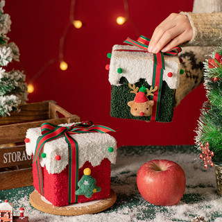 Hộp Quà Tặng Apple Đêm Giáng Sinh Tự Làm, Hộp Gói Quà Giáng Sinh, Hộp Kẹo