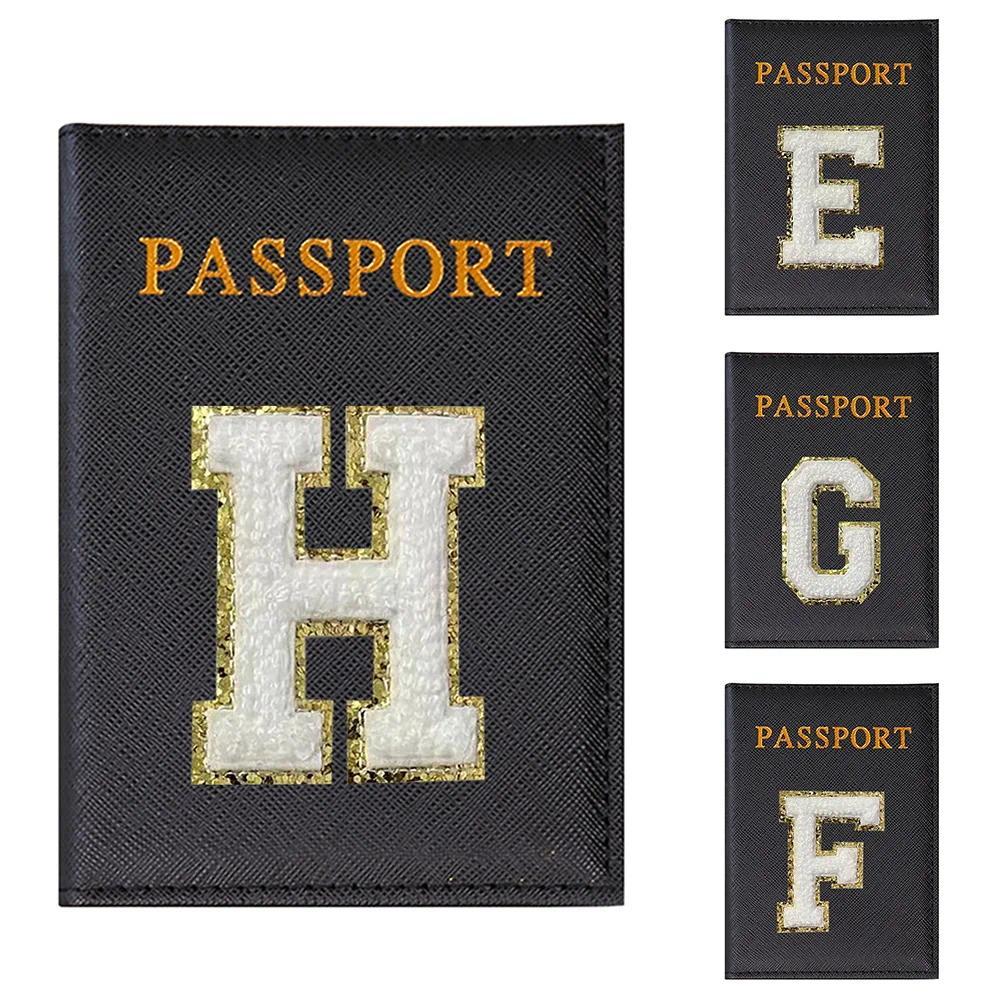 Passport Cover PU Leather Travel Passport Holder Women Function Business Card Case With Card Bundle 