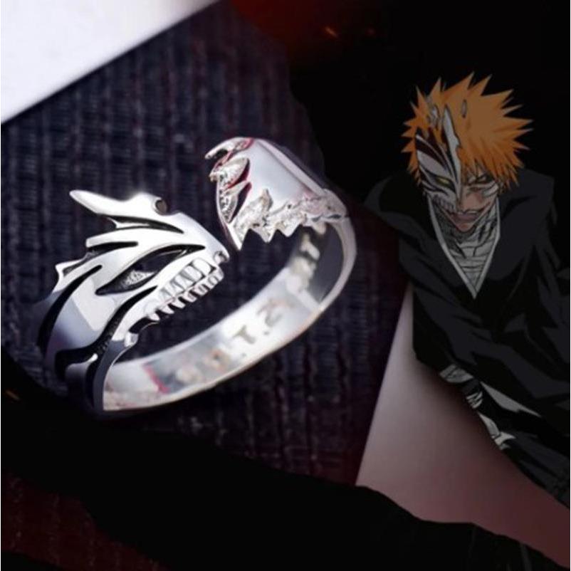 Nhẫn cosplay Kurosaki Ichigo từ bộ anime Bleach, Đạo cụ cosplay, Quà tặng Giáng sinh
