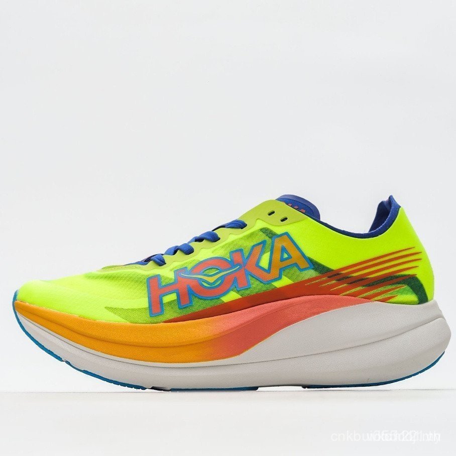 Lotto INMF HOKA ONE Rocket X2 Nhẹ Rebound Đệm Bảo Vệ Giày Thể Thao Thoải Mái Thoáng Khí Đường Chạy B