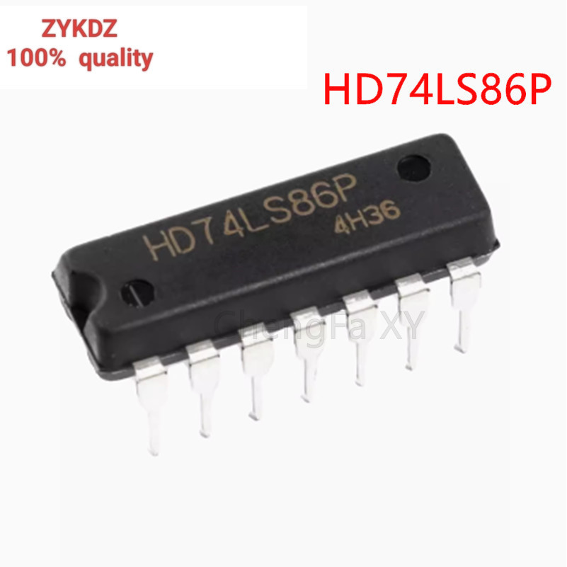 10 Chiếc HD74LS86P SN74LS86N 74LS86 Còn Hàng DIP-14
