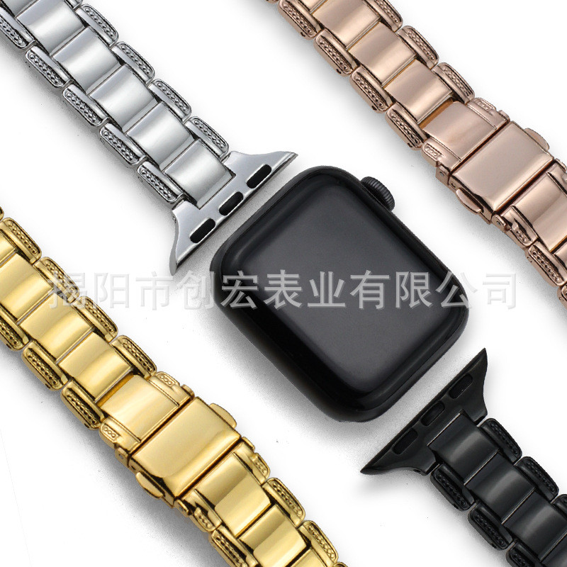Thích hợp cho Apple Smart Watch applewatch Dây đeo iwatch bằng thép không gỉ Dây đeo Apple Watch