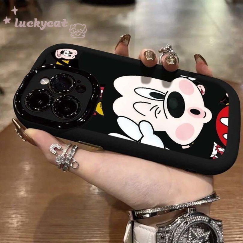 Tương thích với iPhone 17 16 15 14 13 12 11 Pro Max X XS XR 7 8 Plus Ốp điện thoại dễ thương vui nhộ