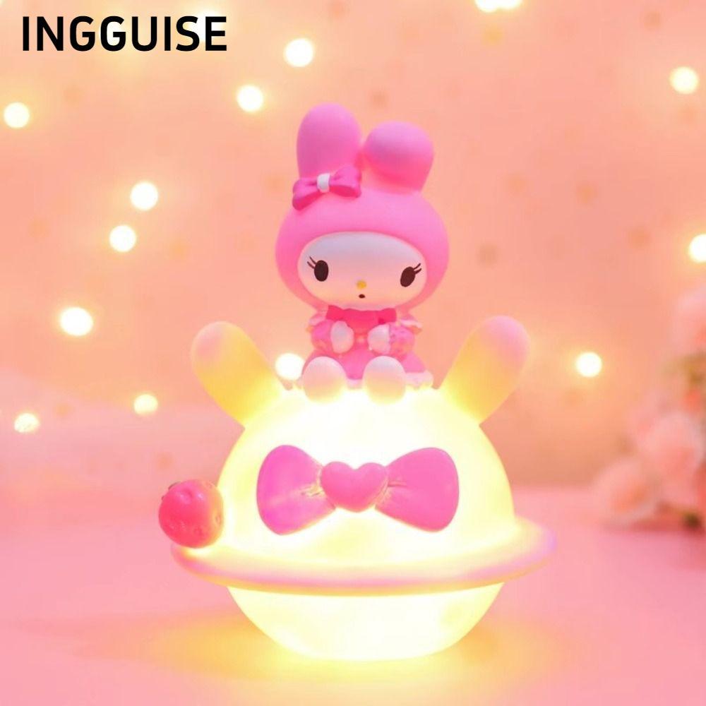 INGGUISE My Melody Night Light - Đèn ngủ Decor cho Phòng Ngủ, Quà Tặng Xinh Xắn