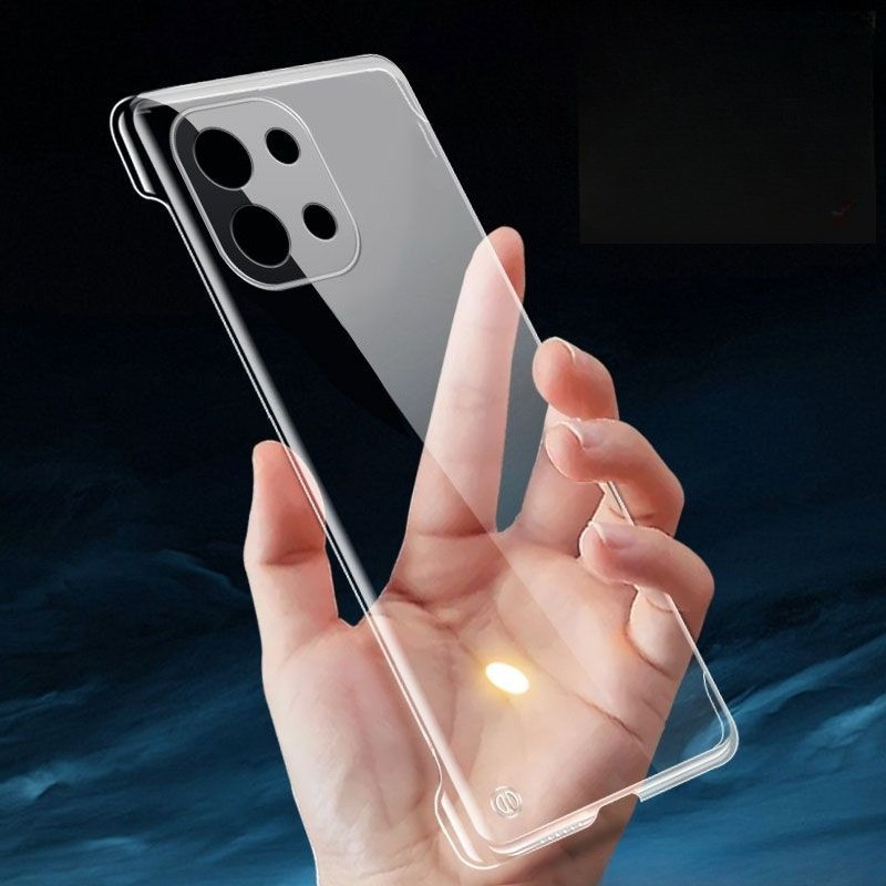 Ốp điện thoại cứng trong suốt mỏng không khung cho OnePlus 13T 13S Vỏ điện thoại Coque chống sốc cho