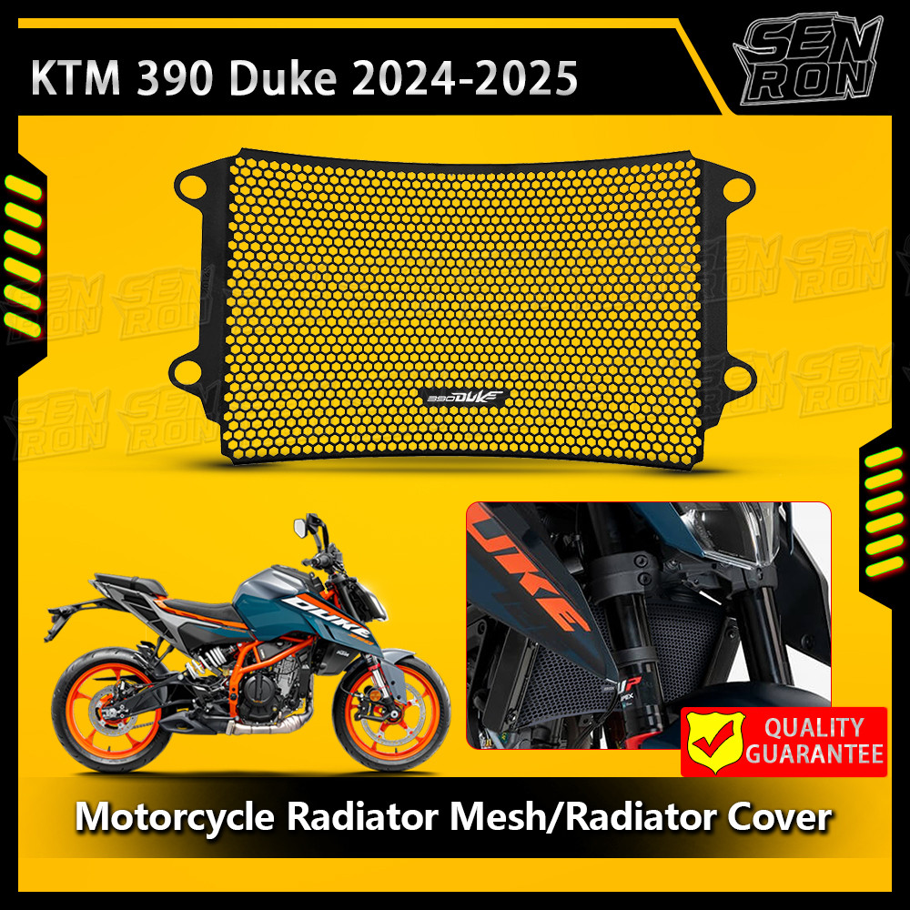 2025 Xe Máy Tản Nhiệt Bảo Vệ Lưới Tản Nhiệt Nướng Bao Phụ Kiện Bảo Vệ Cho KTM Duke 390 DUKE390 Duke 