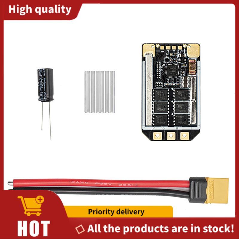 AM32 6S 65A Single ESC 12V-25.2V 3-6S cho 10-13 Inch FPV Drone RC Thuyền RC Xe ESC