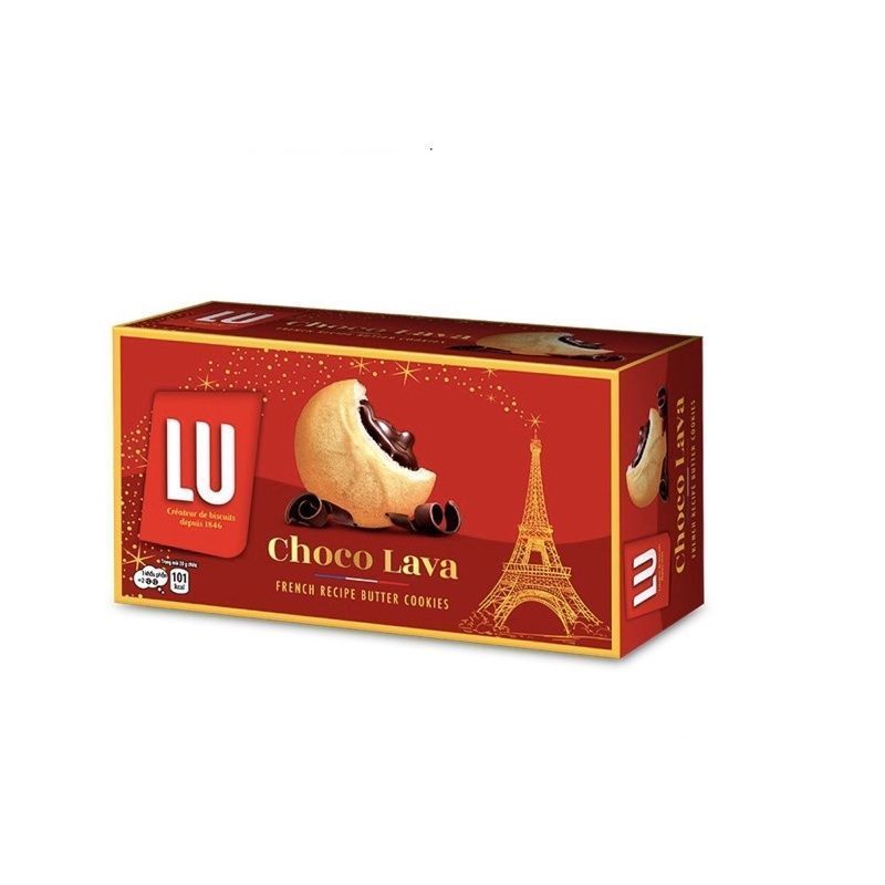 [Freeship Xtra+][Chính hãng]Bánh quy bơ nhân sô cô la chảy lu lava 120gr