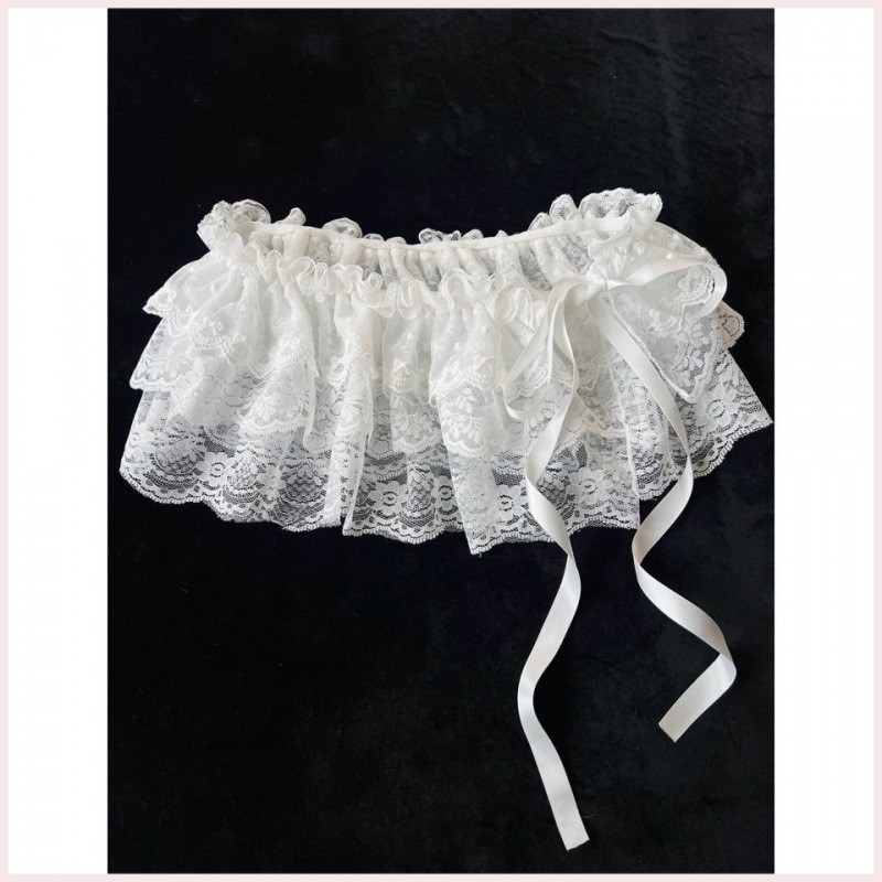 Heavy industry ballet style fashionable lace lace design sense is small20251108