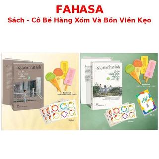  Sách - Cô Bé Hàng Xóm Và Bốn Viên Kẹo  Nguyễn Nhật Ánh  - Bìa Cứng  Bìa Mềm - Tặng Kèm Bookmark + Sticker 