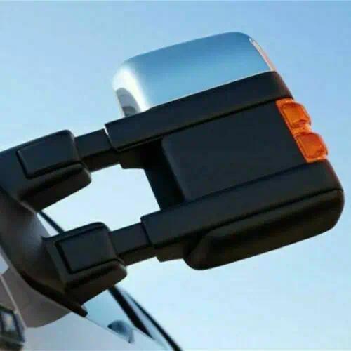 Chrome Bên Gương Che TOP HALF Cho 2008-2016 Ford SUPERDUTY F250 F350 F450 F550