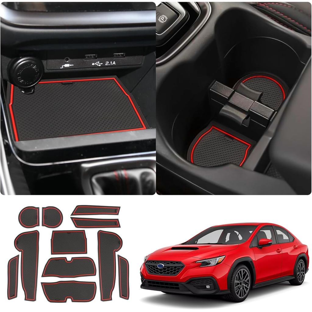 LUWU cho 2024 Subaru WRX Bảng điều khiển trung tâm Lót Thảm 2022-2025 Đế WRX / Cao cấp / Giới hạn / 