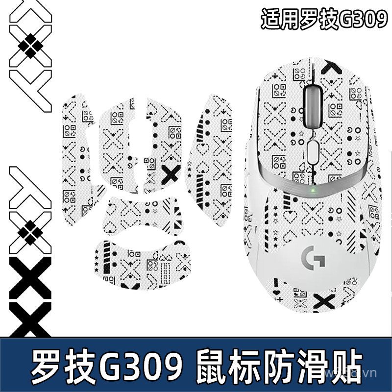 Nhãn dán chống trượt chuột Logitech G309 áp dụng phổ biến 309 Nhãn dán g309 Nhãn dán thấm mồ hôi Miế