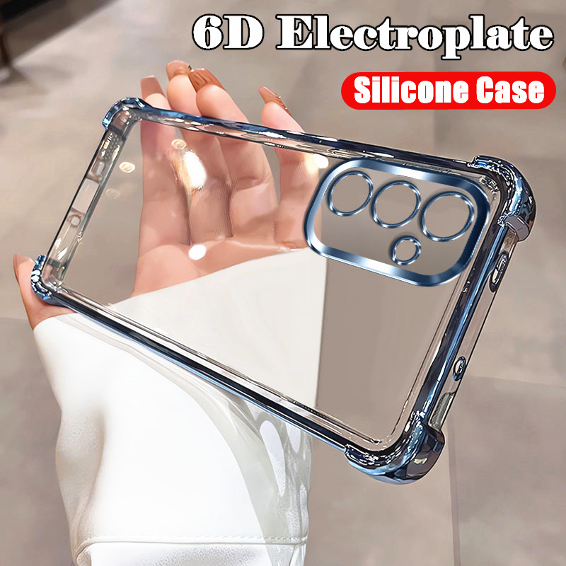 Dành Cho Samsung Galaxy A57 5G 6.7 inch SM-A576B A576Q A576U1 A576W A576Z A5760 Vỏ Silicon Mềm Mạ Cạ