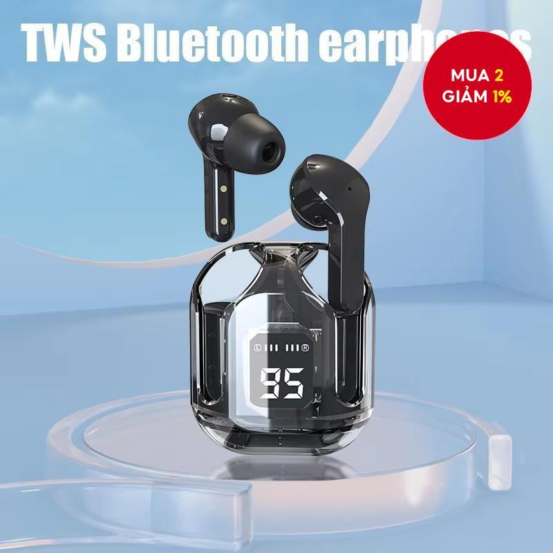 Tai nghe không dây Bluetooth Air31 TWS với màn hình LED, mic chống ồn, thích hợp cho thể thao và chơ